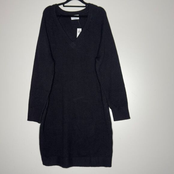 New Old Navy SoSoft Mini Sweater Dress Women's Size Large - Picture 1 of 8